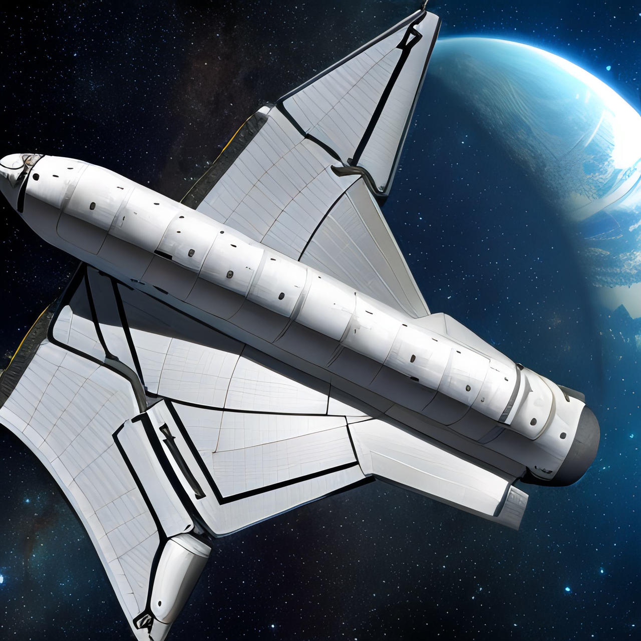 Shuttle 3 View Space Shuttle 3 View