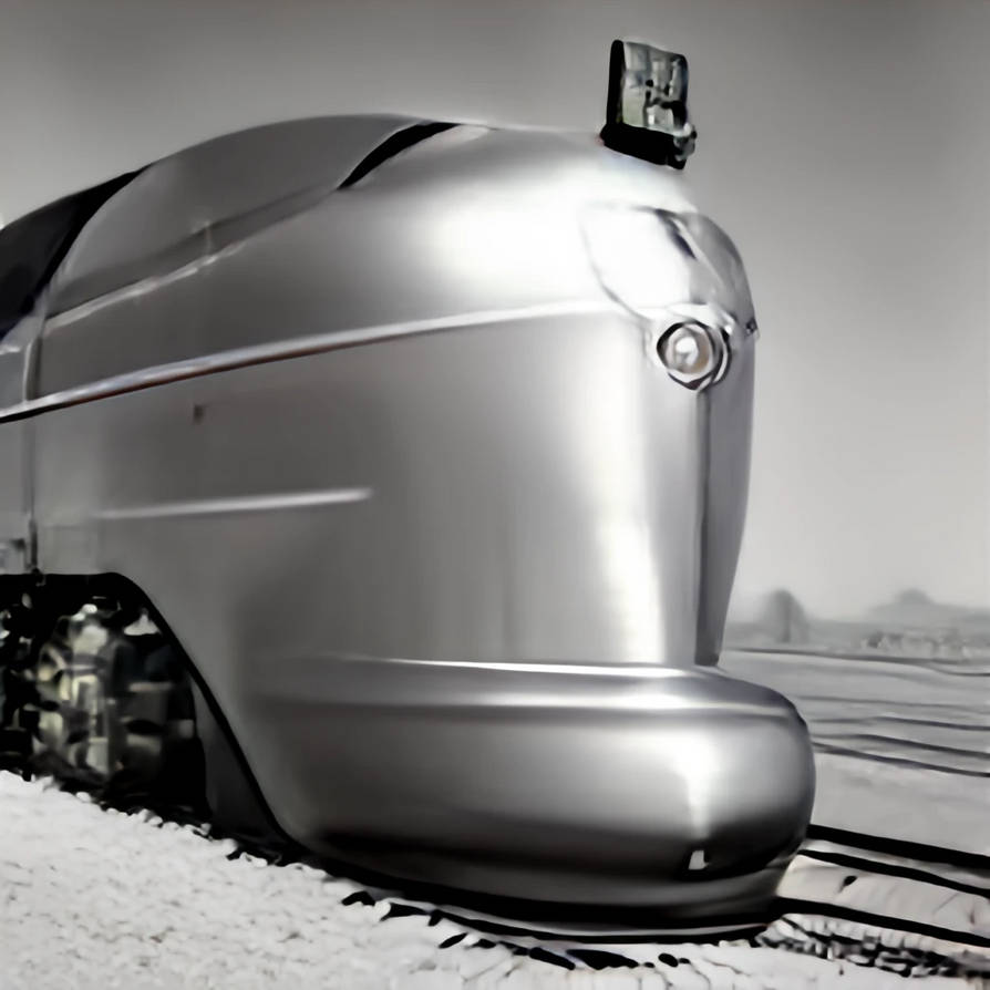 1950s Retro-futuristic Nuclear-powered Locomotive by Jesse220 on DeviantArt