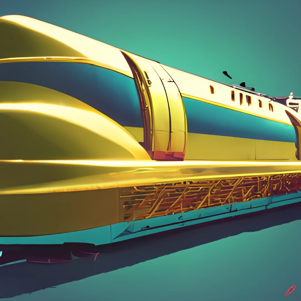 First Nuclear Train Retro Futuristic 1950s Atompunk Nuclear train 3 by Jesse220 on DeviantArt