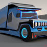 Futuristic Hummer Semi Truck 4