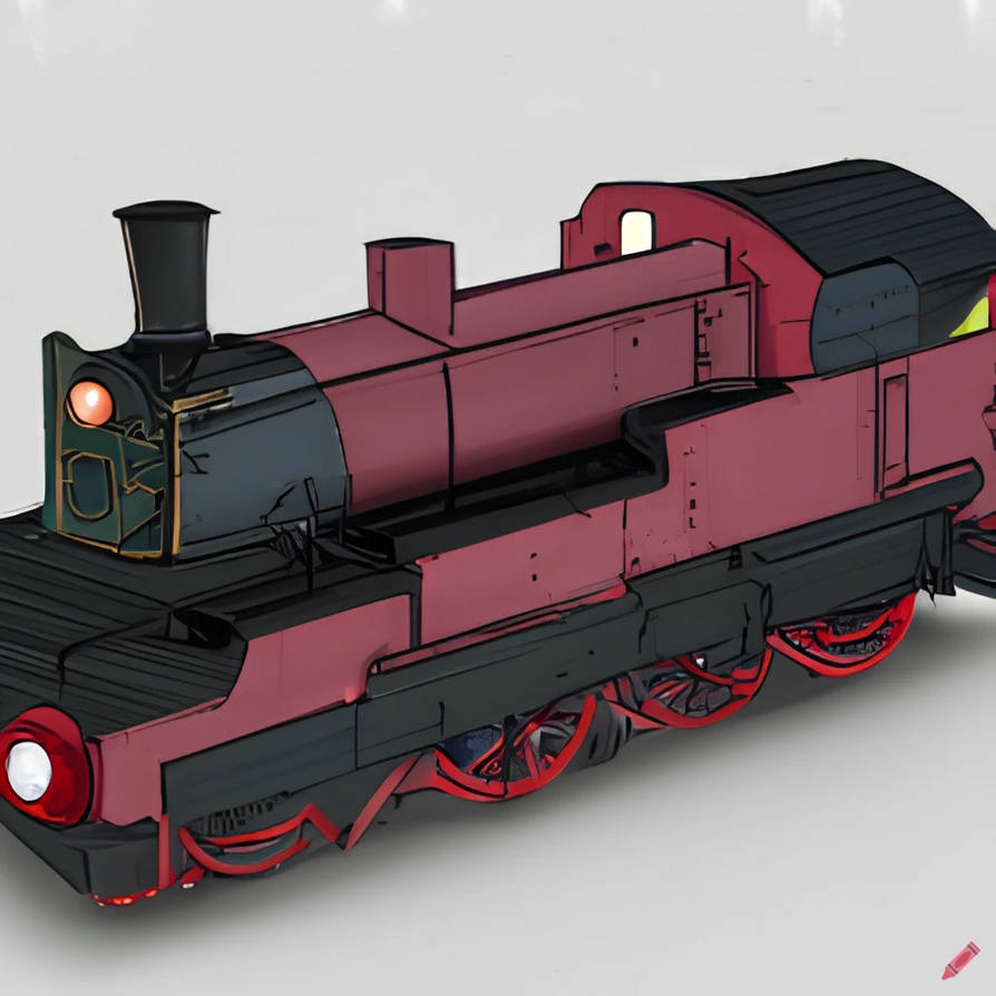 Deviantart Train Engine Futuristc Cyberpunk British steam locomotive by Jesse220 on DeviantArt