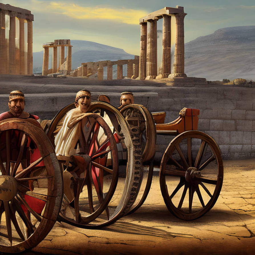Greek Build Vehicles Ancient Greek Automobile by Jesse220 on DeviantArt