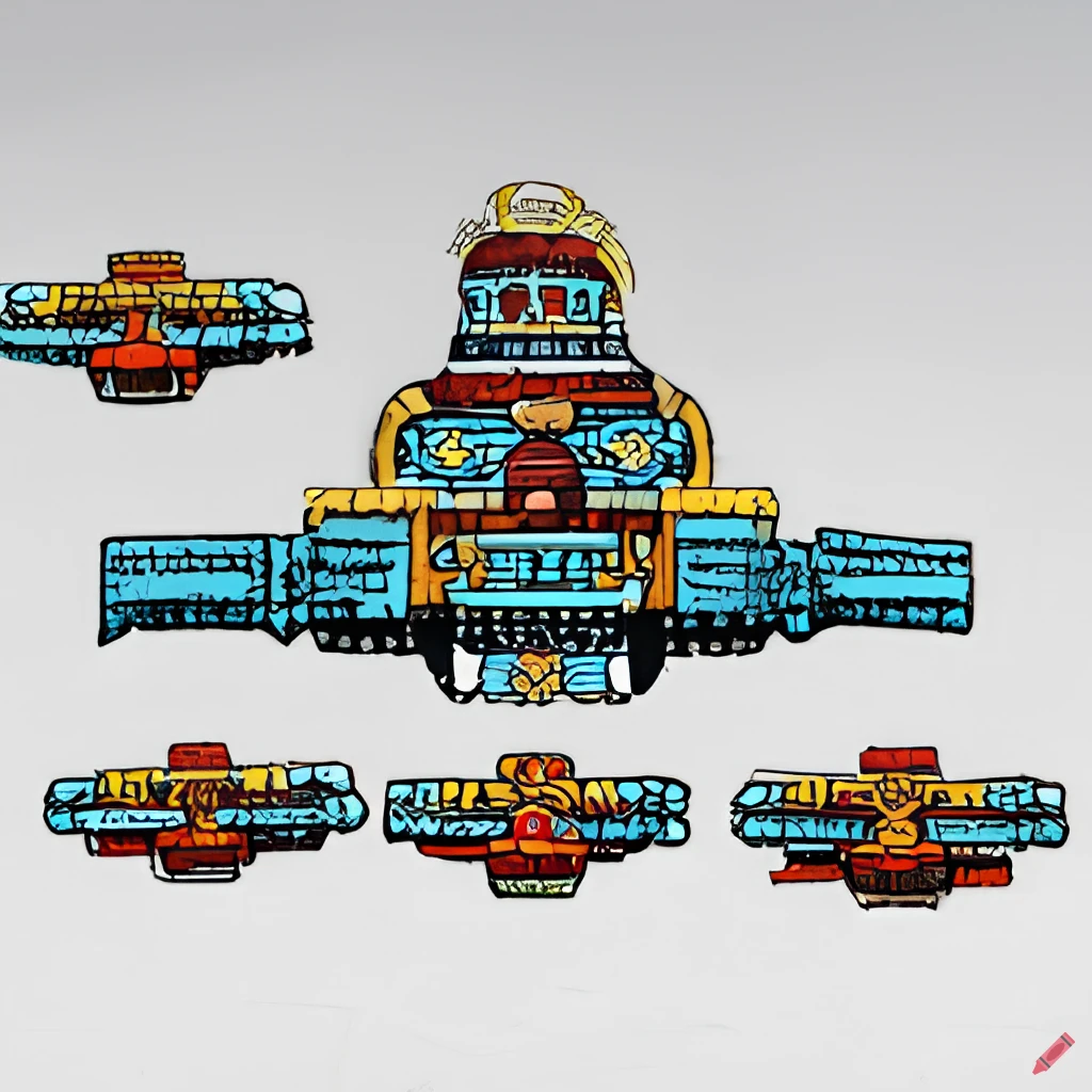Ancient Aztec Space corvette 5 by Jesse220 on DeviantArt