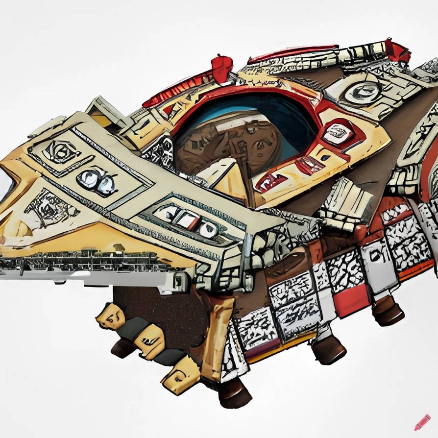 Ancient Aztec Space carrier 7 by Jesse220 on DeviantArt