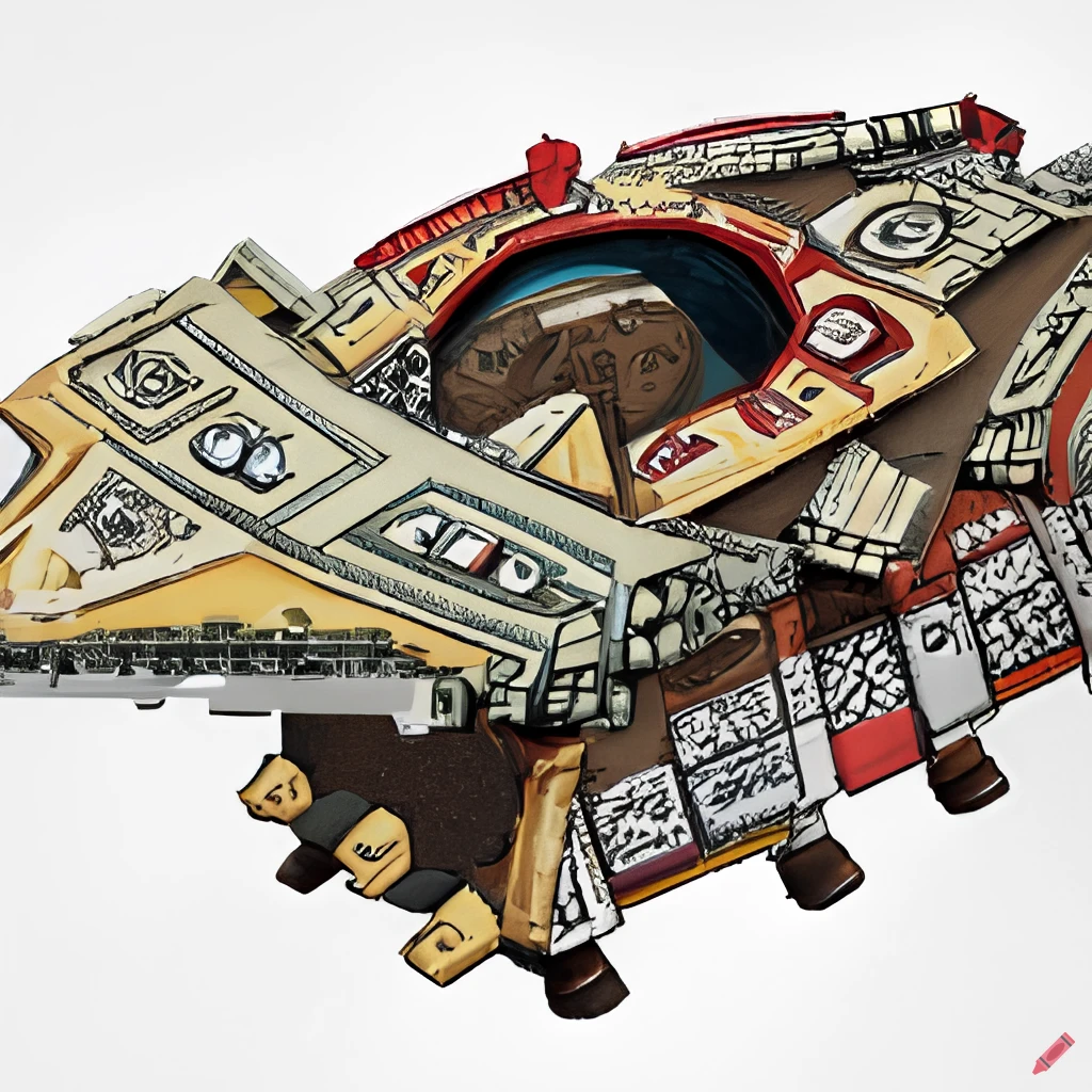 Aztec Spacemab Ancient Aztec Space carrier 7 by Jesse220 on DeviantArt