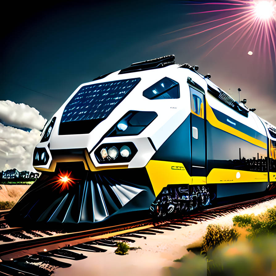Solar train of the Future 2 by Jesse220 on DeviantArt