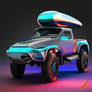 Futuristic GAZ Pickup Truck 8