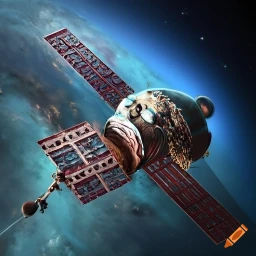 Ancient Aztec Satellite in space 4 by Jesse220 on DeviantArt