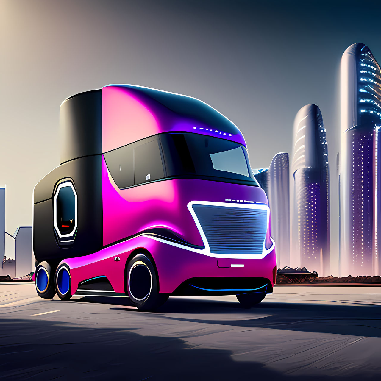 Oldsmobile Semi Truck of the future by Jesse220 on DeviantArt