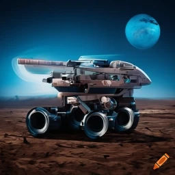 Futuristic Space Rover 8 by Jesse220 on DeviantArt