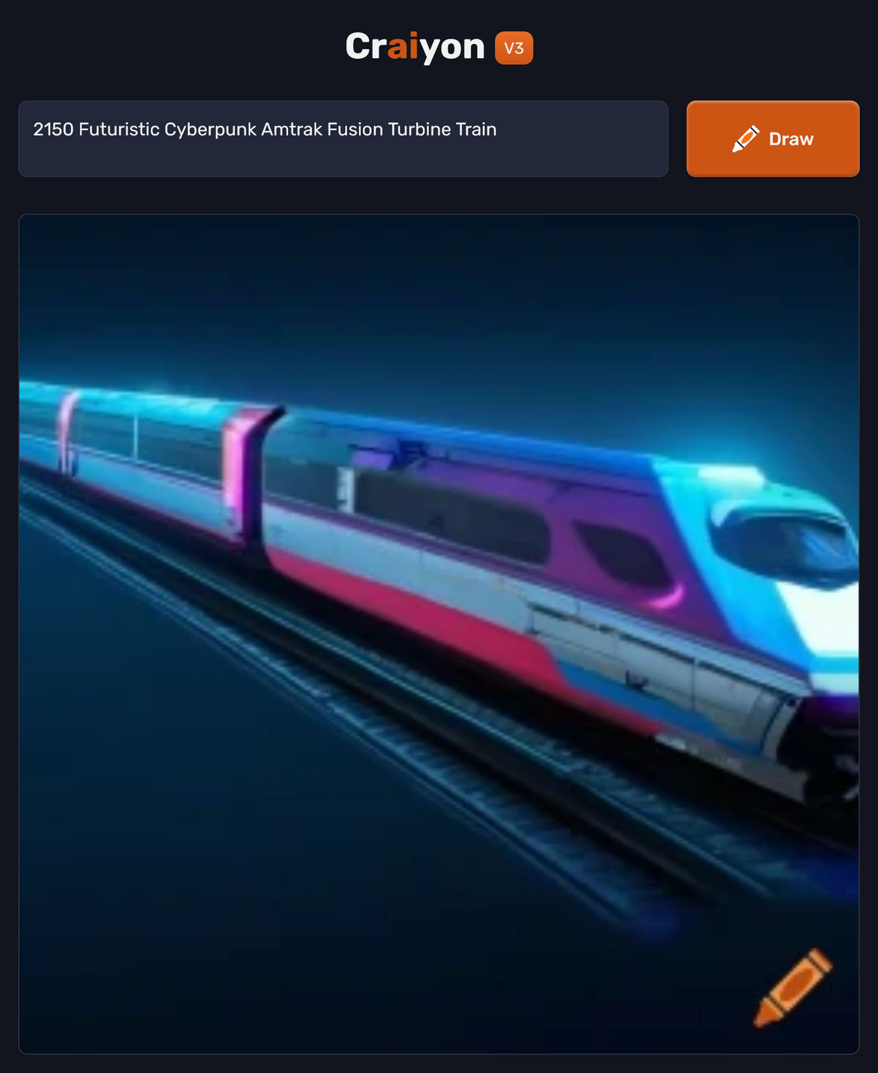 Futuristic Cyberpunk Amtrak Futuristic FT Train 3 by Jesse220 on DeviantArt