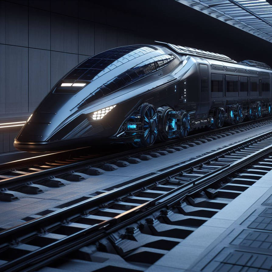 Futuristic 2090s Stealth Solar Locomotive 2 by Jesse220 on DeviantArt