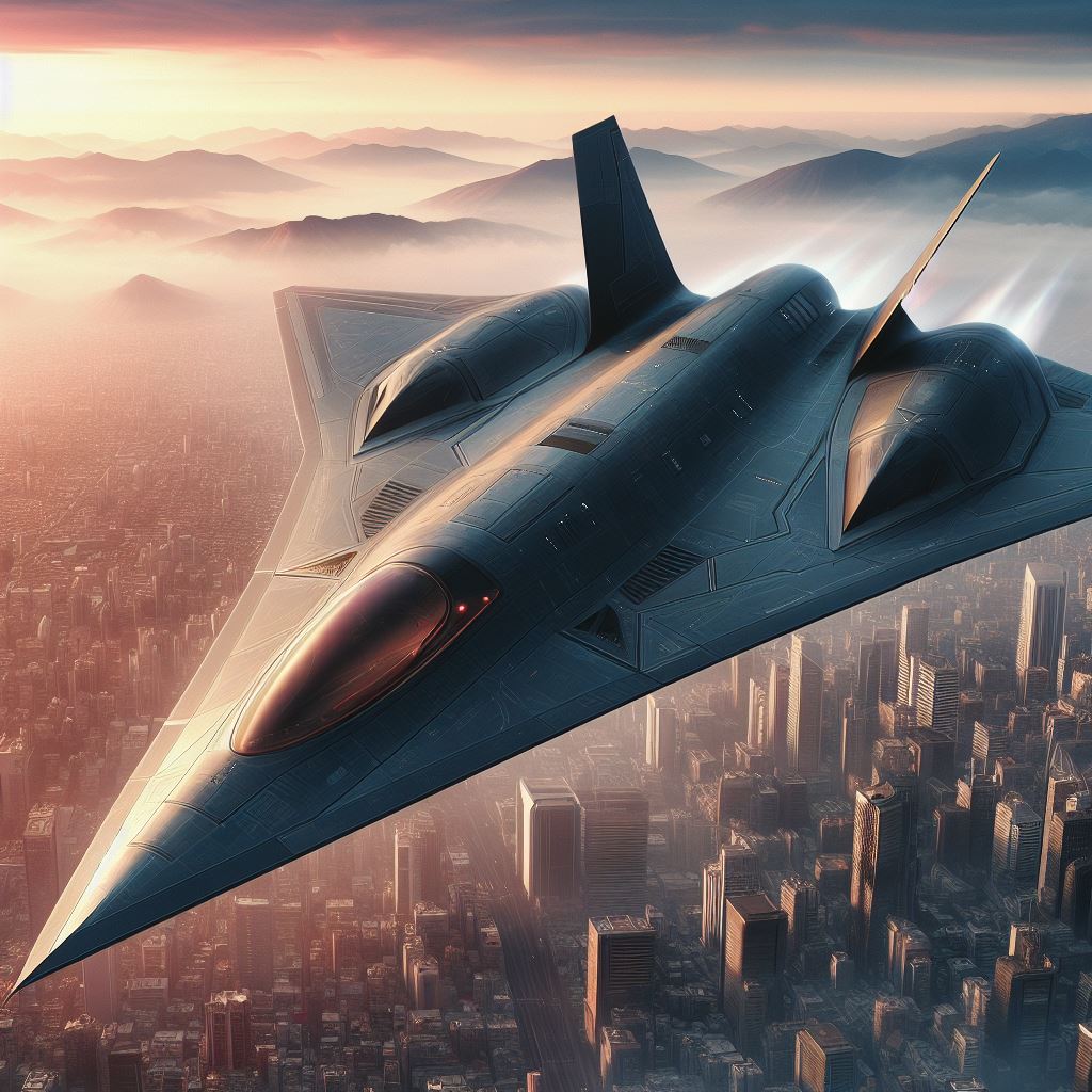 Futuristic 2050s Stealth bomber jet by Jesse220 on DeviantArt