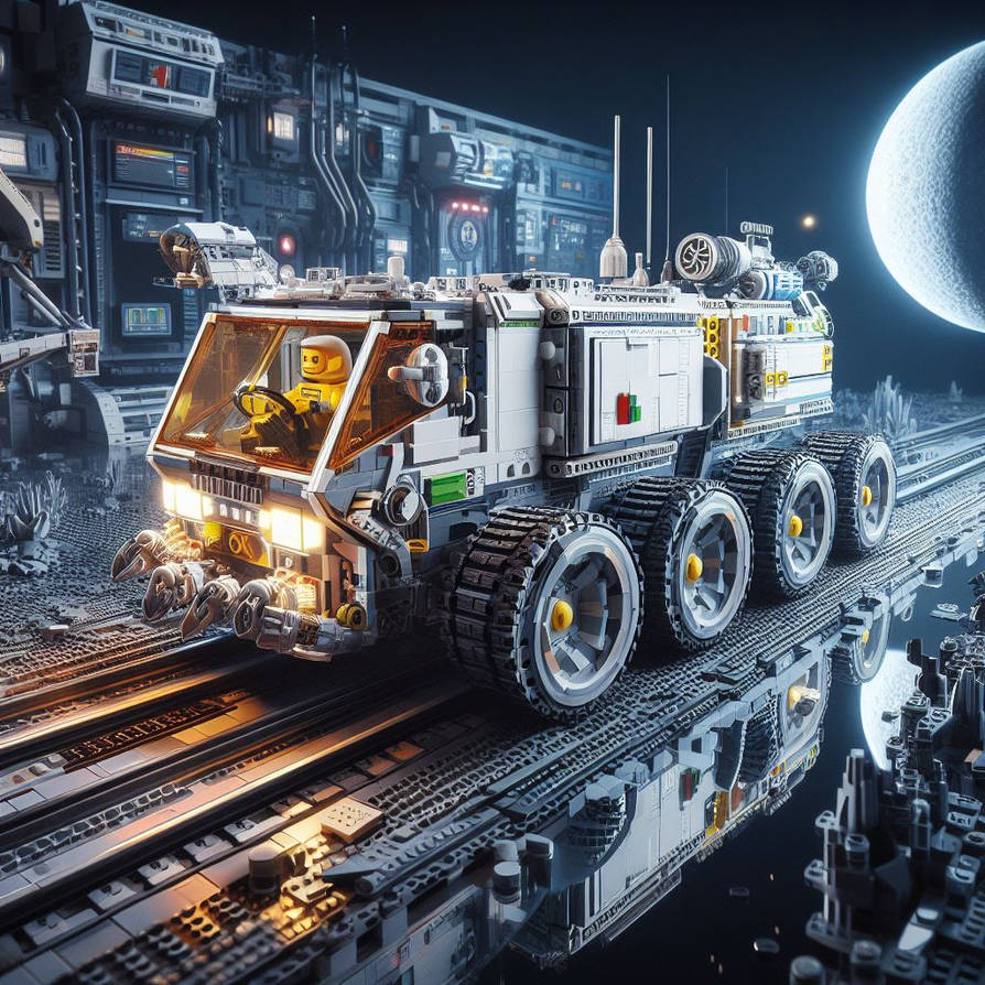 Lego Classic Space Futuristic Space Rover 4 by Jesse220 on DeviantArt