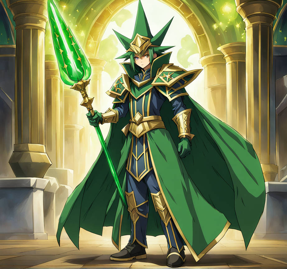 Green Magician by Jesse220 on DeviantArt