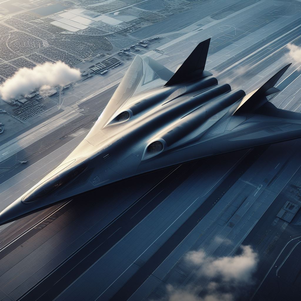 Futuristic German stealth Bomber jet 2 by Jesse220 on DeviantArt