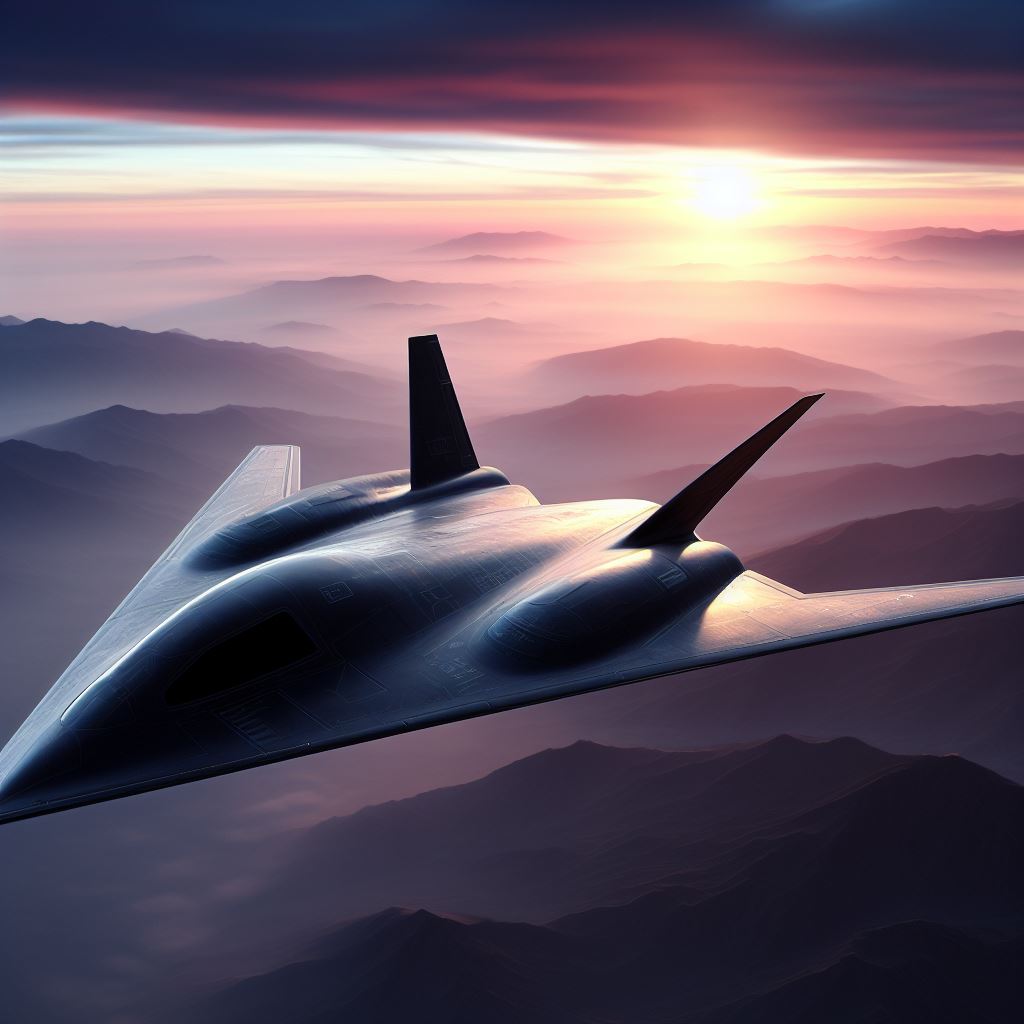 Futuristic Stealth Iranian Bomber jet 2 by Jesse220 on DeviantArt