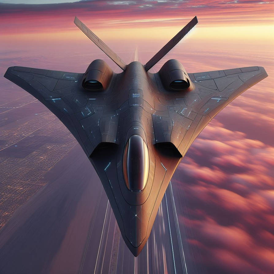 Futuristic 2090s Australian Stealth Bomber Jet 2 By Jesse220 On DeviantArt airplane-painting-stencil-large-fighter-planes-drawing-temu