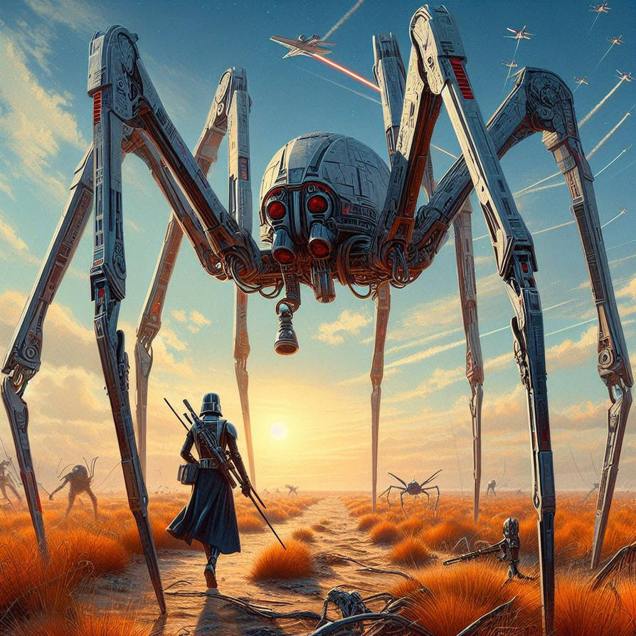 First Order Spider Droids 2 by Jesse220 on DeviantArt