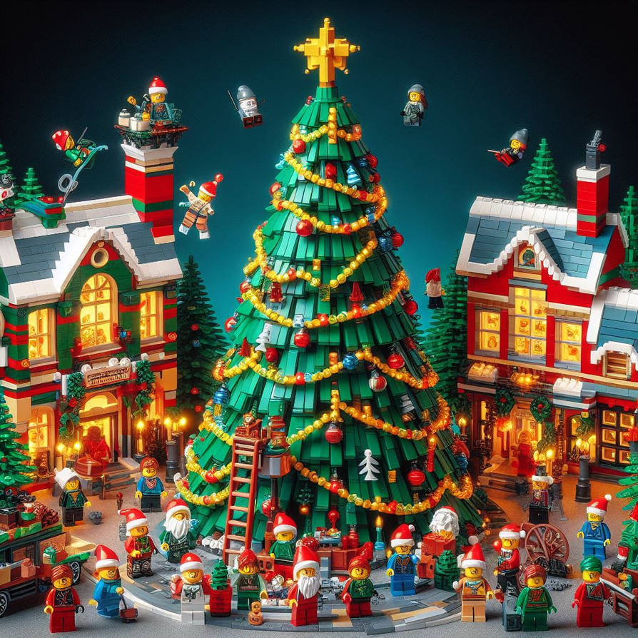 Lego Christmas Tree Set 4 by Jesse220 on DeviantArt Christmas Tree Lego 2026