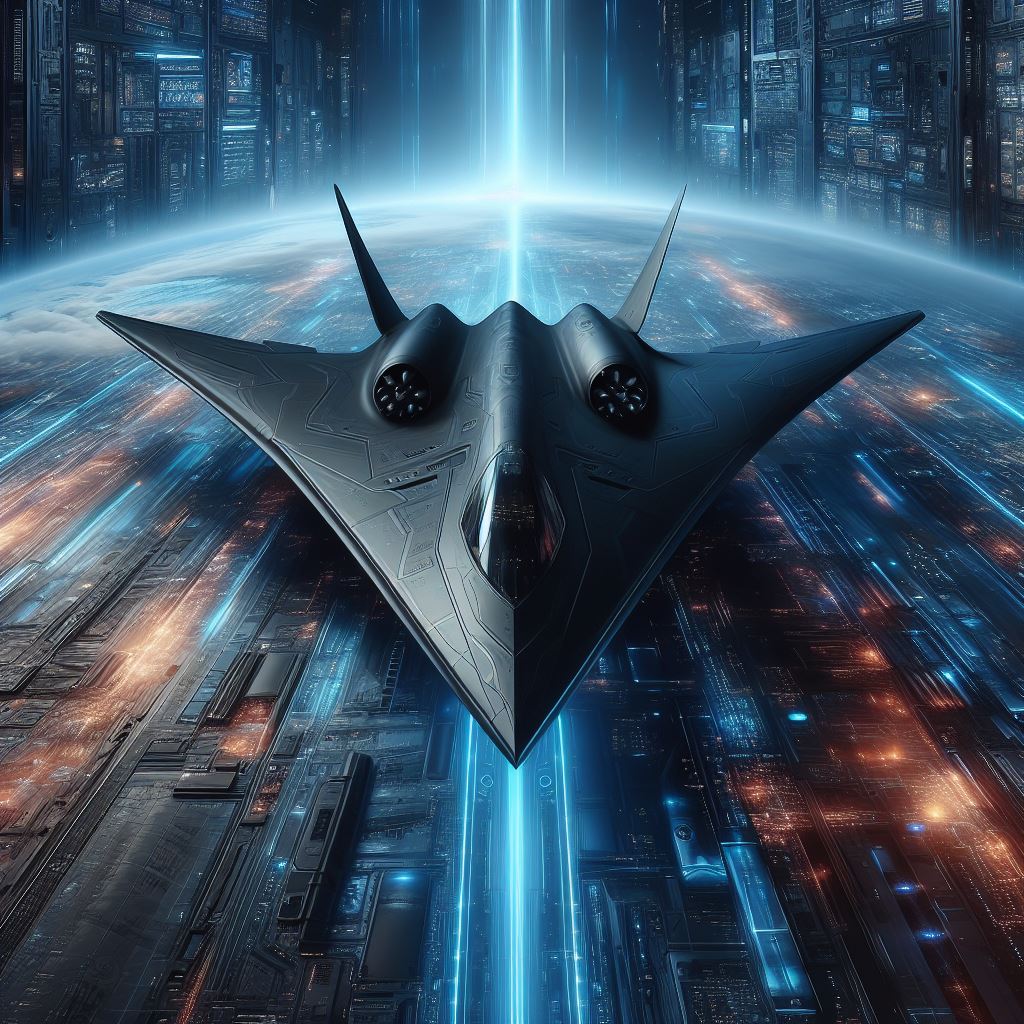 Futuristic Northrup Grumman Stealth Bomber jet 2 by Jesse220 on DeviantArt