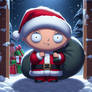 Stewie Griffin stealing Christmas  2