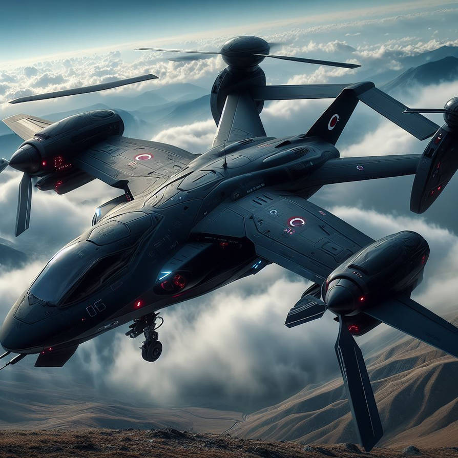 Futuristic Turkish Stealth Gunship Helicopter by Jesse220 on DeviantArt