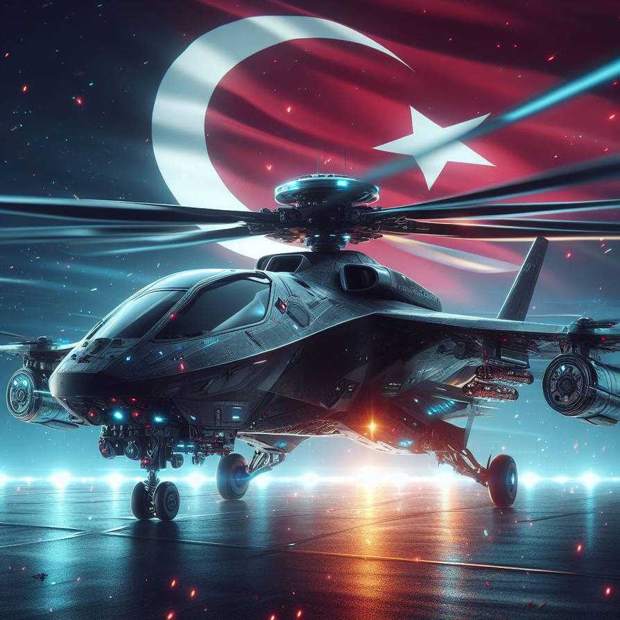 Futuristic Turkish Stealth Gunship Helicopter 2 by Jesse220 on DeviantArt