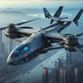 Futuristic Chinese Stealth Transport Helicopter