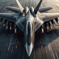 Futuristic Stealth F/A-18 Hornet Variants 4