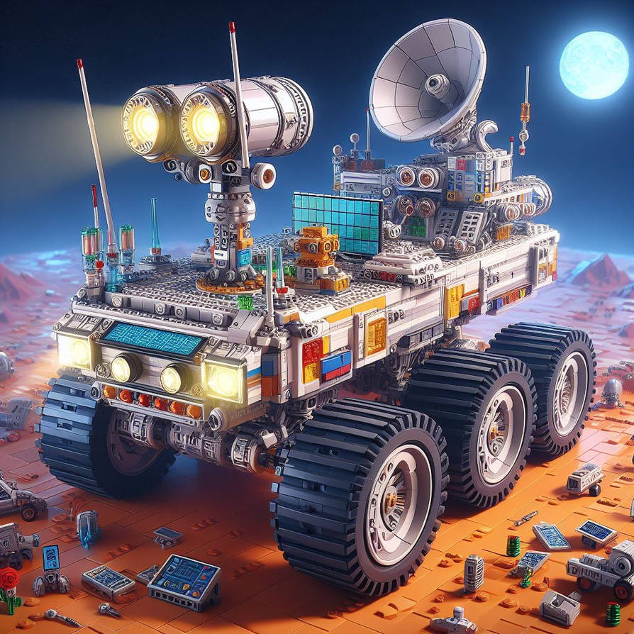 Lego Space Rover Set 3 by Jesse220 on DeviantArt