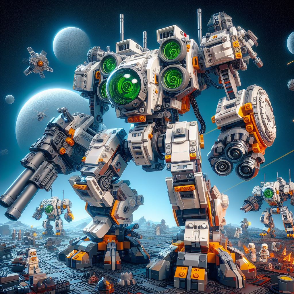 Lego Space Mech Set 3 by Jesse220 on DeviantArt