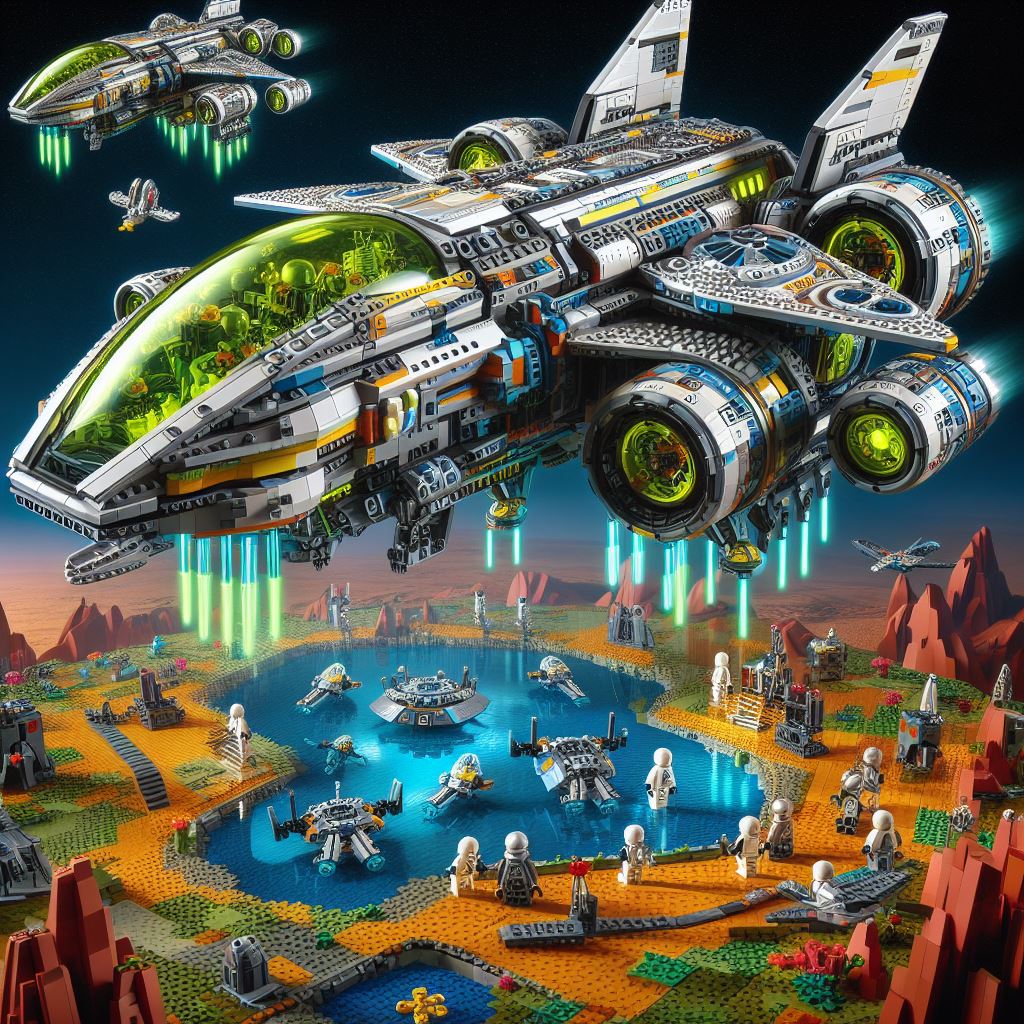 Futuristic Set Lego Futuristic Spacecraft Set by Jesse220 on DeviantArt