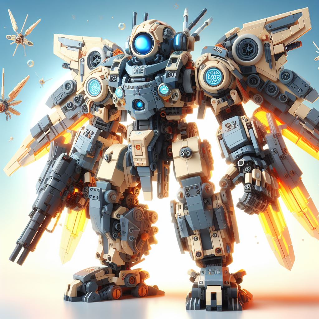 Lego Futuristic Knight Mech by Jesse220 on DeviantArt
