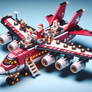 Lego Santa's Vtol Jet set 2