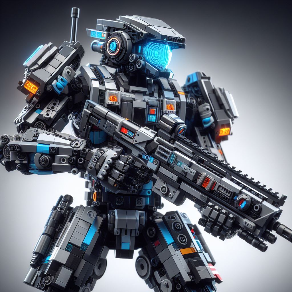Futuristic Lego Police Mech 3 by Jesse220 on DeviantArt