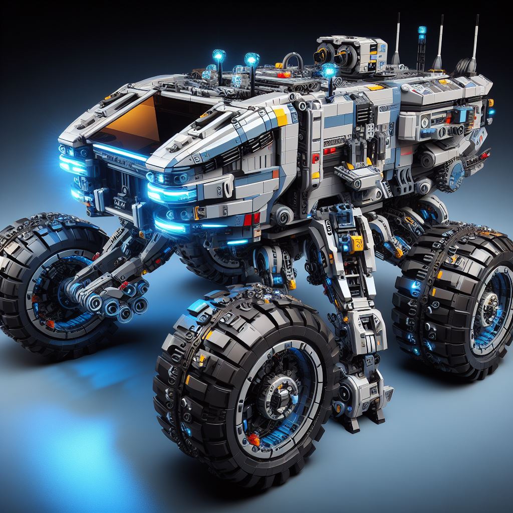 Lego Futuristic 2090s Space Rover set 2 by Jesse220 on DeviantArt
