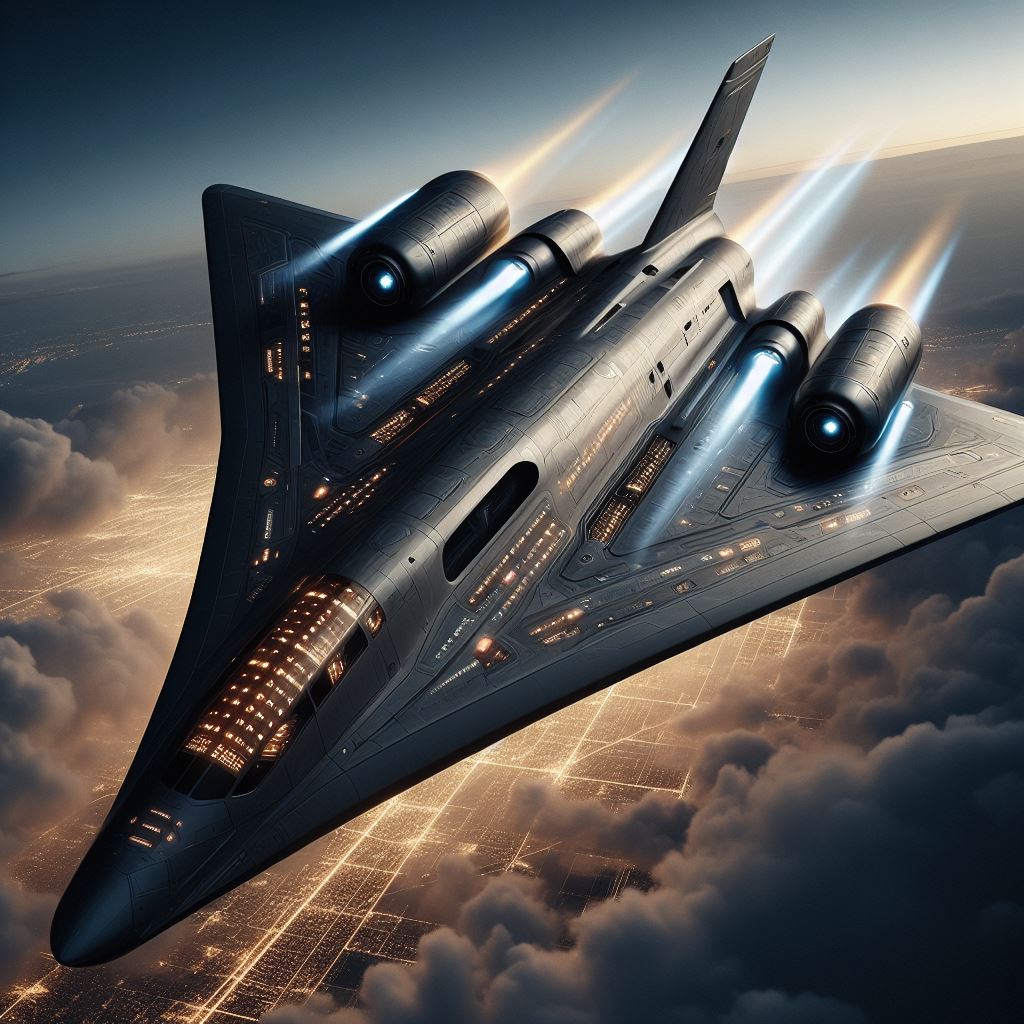 Futuristic Tupolev Stealth Bomber Jet 2 by Jesse220 on DeviantArt