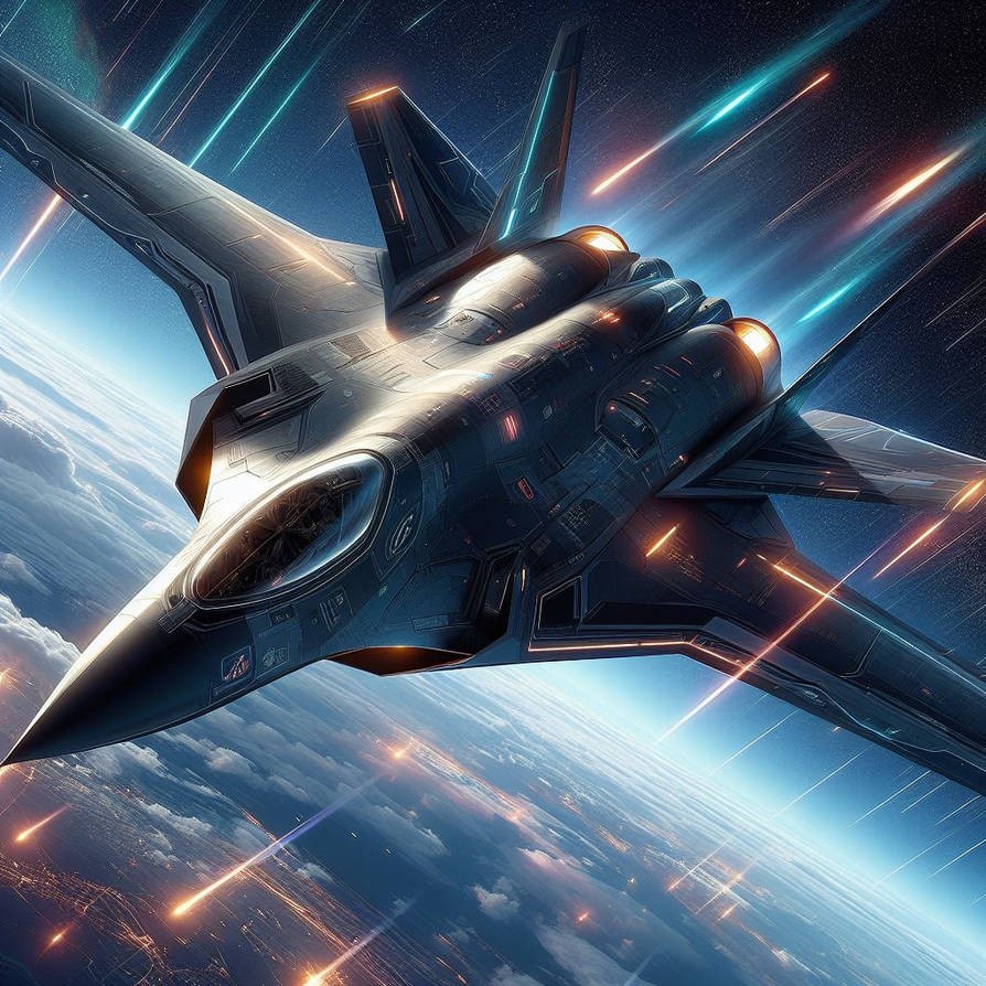 F 34 Raptor Futuristic F-34 Stealth Fighter Jet 4 by Jesse220 on DeviantArt