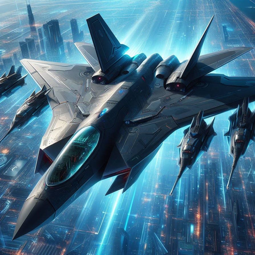 F 34 Raptor Futuristic F-34 Stealth Fighter Jet 2 by Jesse220 on DeviantArt