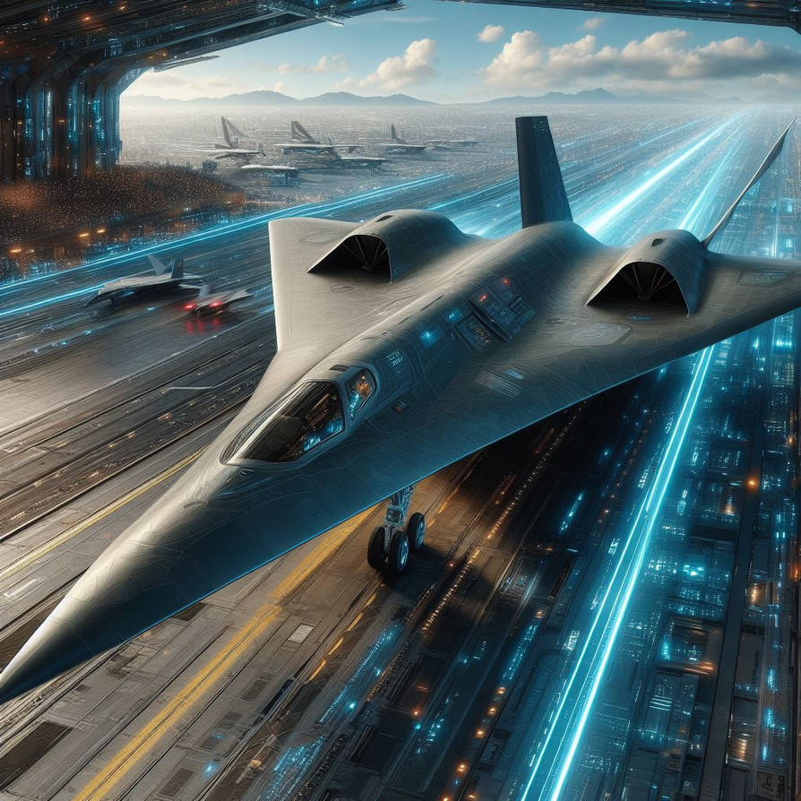 Futuristic General Dynamics Stealth Bomber Jet by Jesse220 on DeviantArt