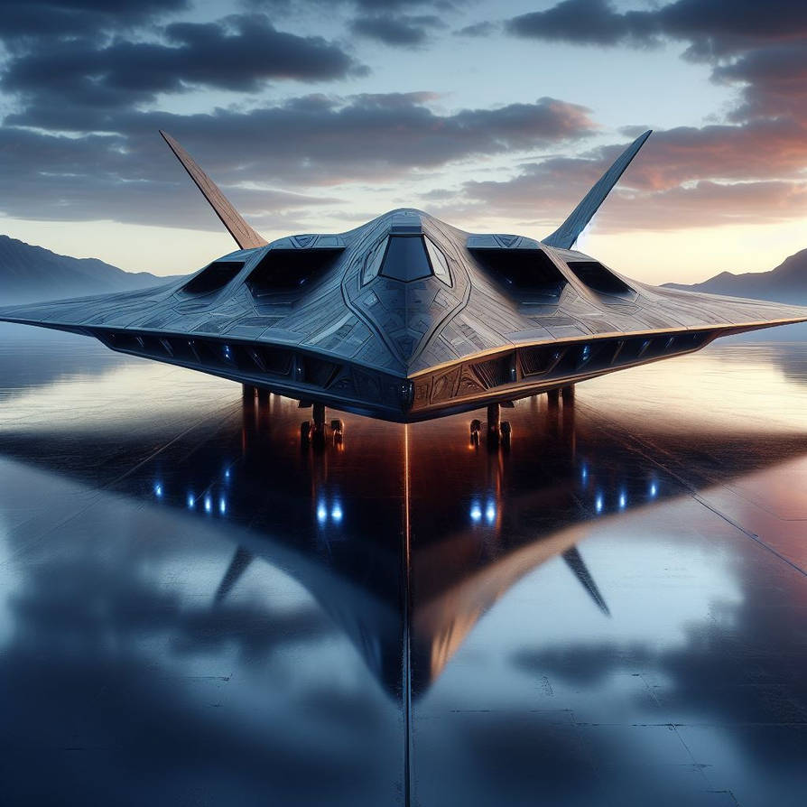 Futuristic General Dynamics Stealth Bomber Jet 2 by Jesse220 on DeviantArt