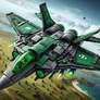 Lego Green Lantern Stealth Fighter Jet