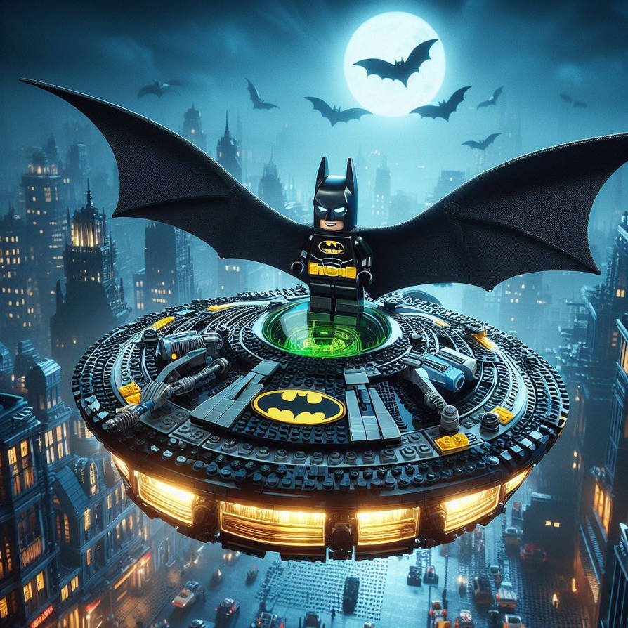 Lego Batman Bat saucer set 2 by Jesse220 on DeviantArt