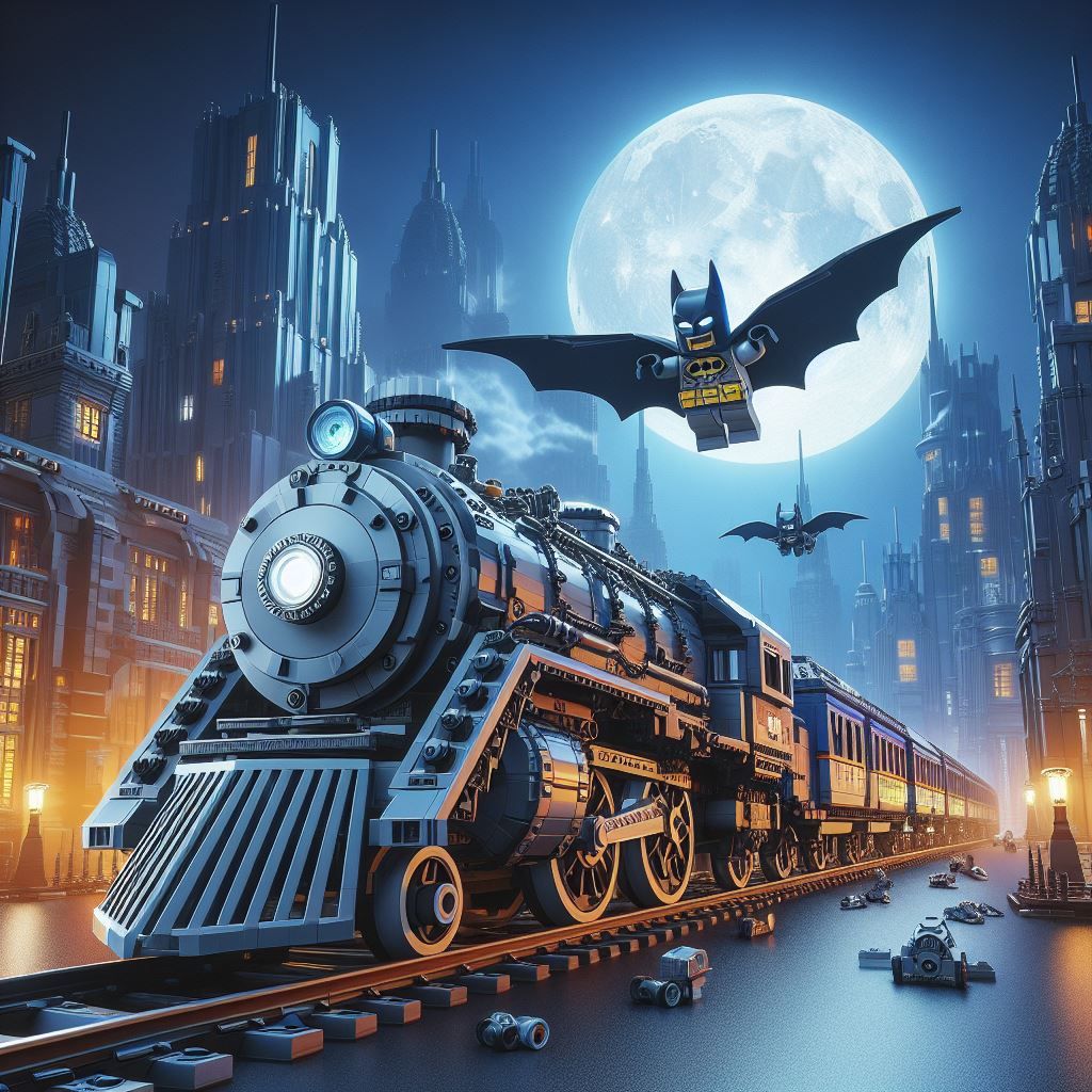Lego Batman Bat Train set by Jesse220 on DeviantArt