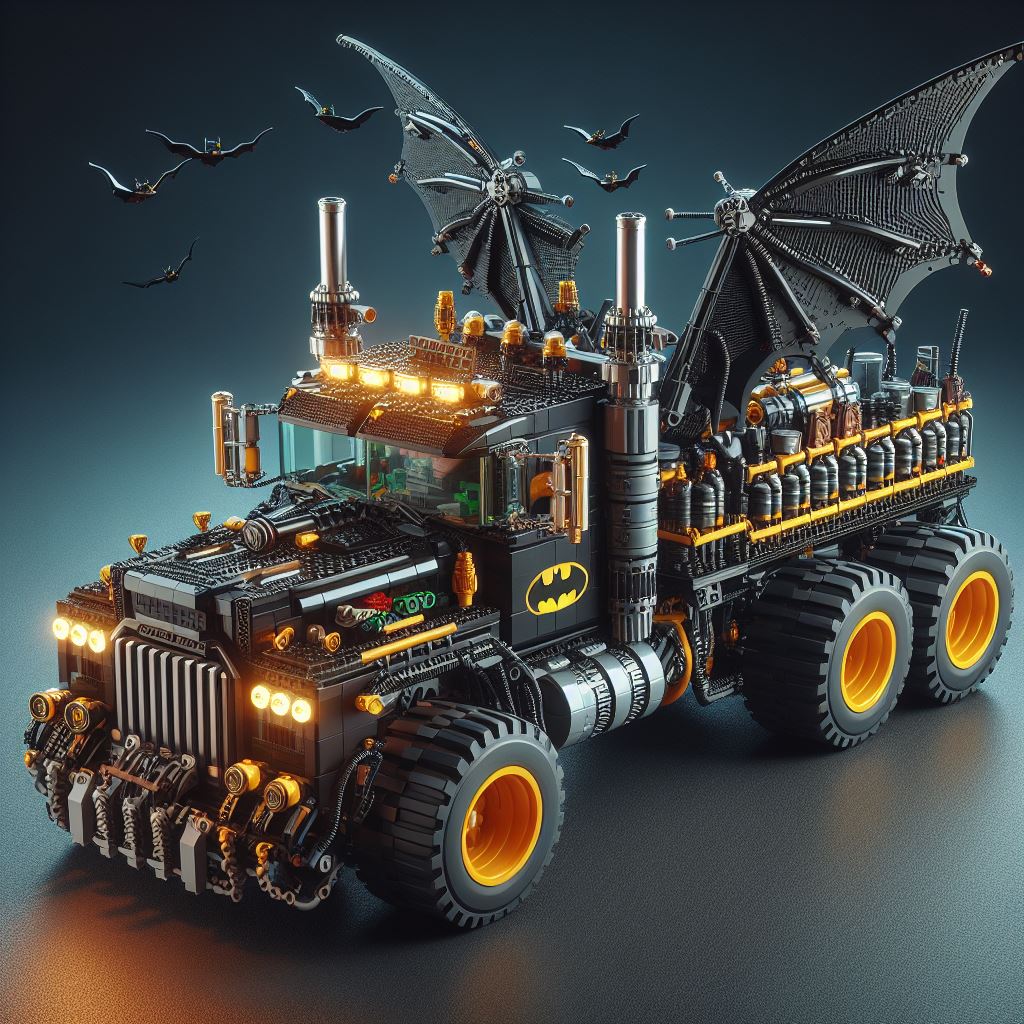 Bat T Ruck Lego Batman Bat Truck set 2 by Jesse220 on DeviantArt