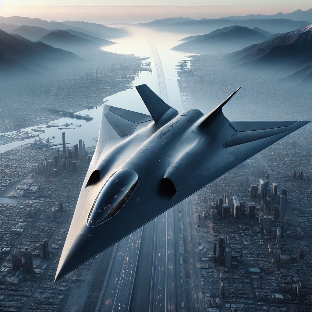 Futuristic Airbus Stealth Reconnaissance Jet 2 by Jesse220 on DeviantArt