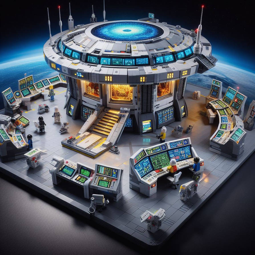 Lego Space Command Center Set 2 by Jesse220 on DeviantArt