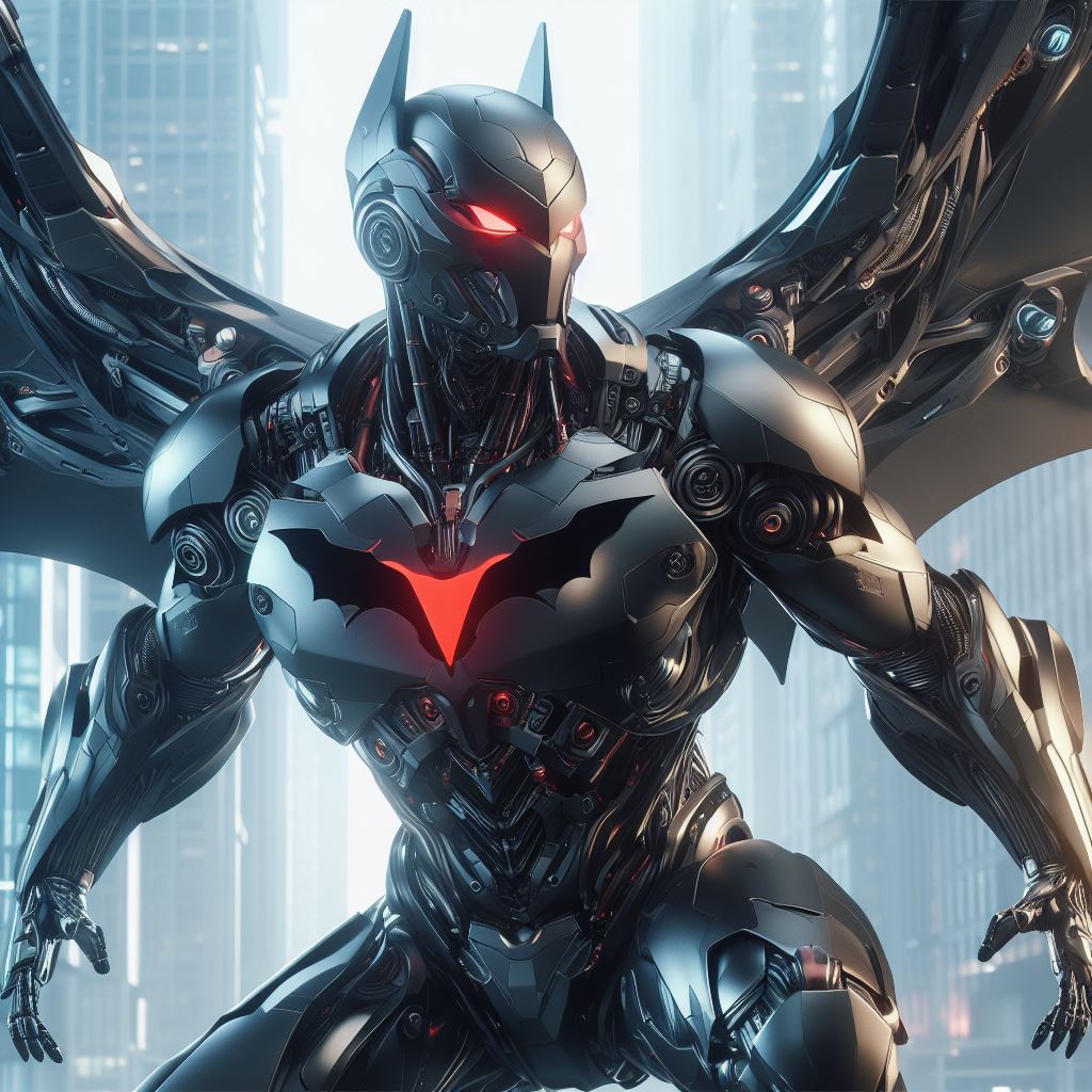 Batman Android Bot Futuristic Batman Batbot 3 by Jesse220 on DeviantArt