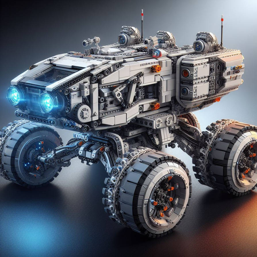Lego Futuristic 2090s Space Rover set 3 by Jesse220 on DeviantArt